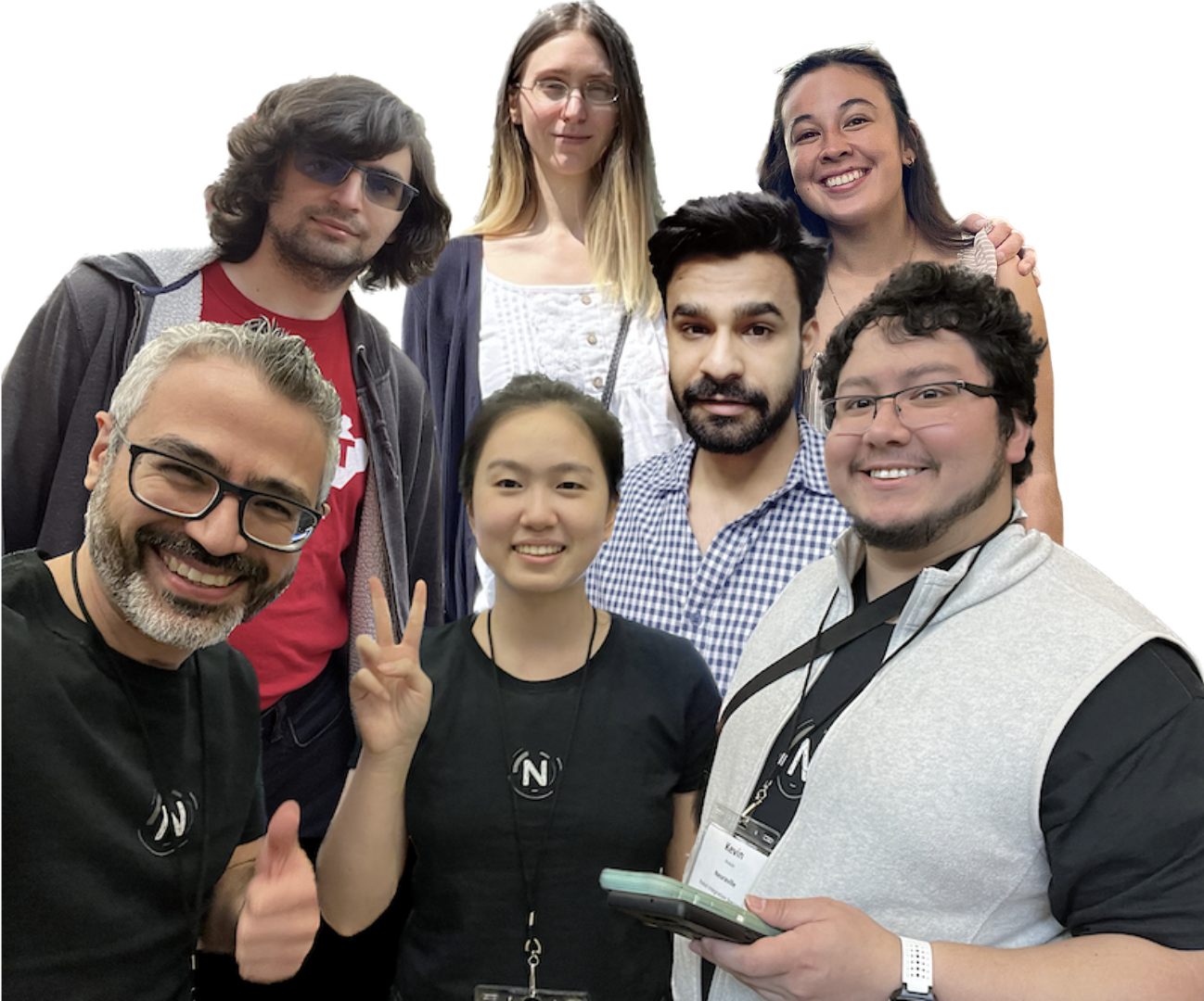 composite image of remote and local Neuraville employees